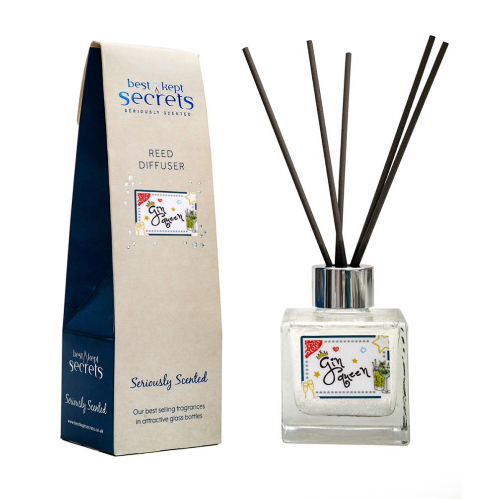 Best Kept Secrets Gin Queen Sparkly Reed Diffuser - 100ml £13.49